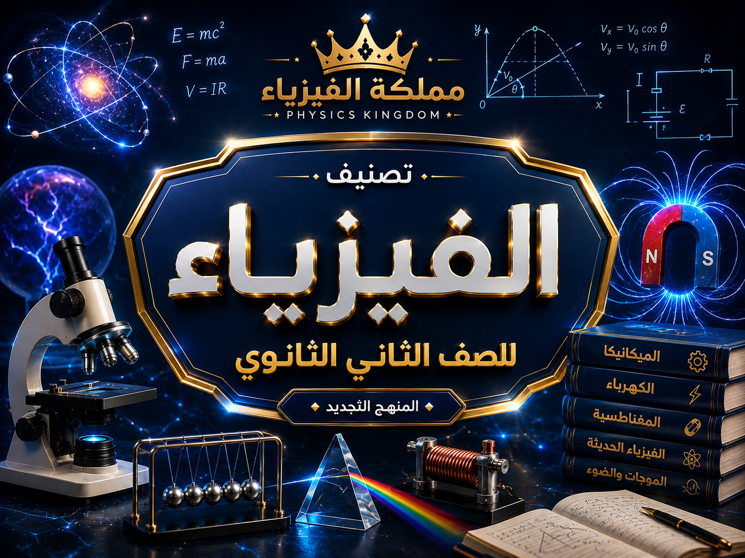 الصف الثاني الثانوي ( فيزياء )